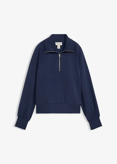 Sweatshirt av mjuk, stabil trik&aring;, bonprix