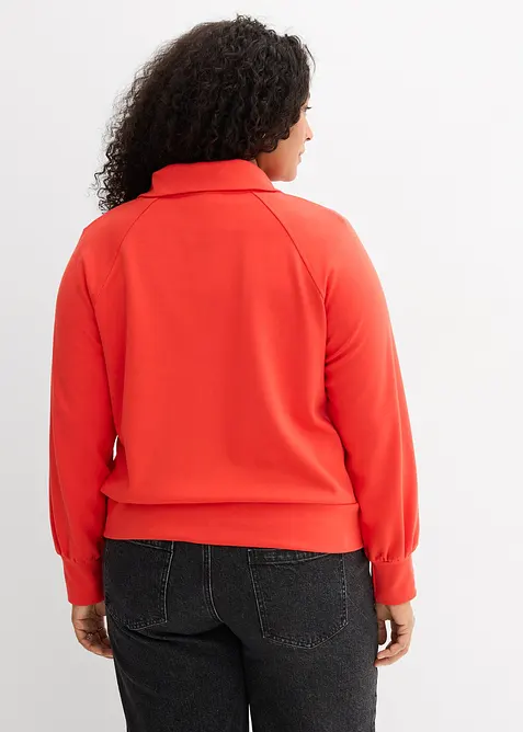 Sweatshirt av mjuk, stabil trik&aring;, bonprix