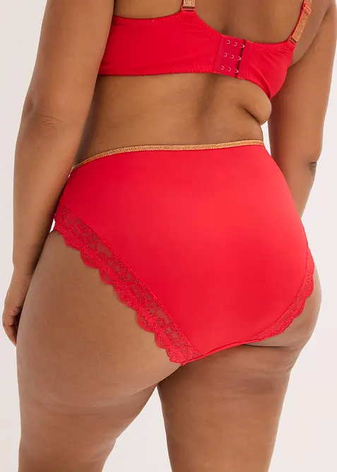 Maxitrosa med skir spets, bonprix