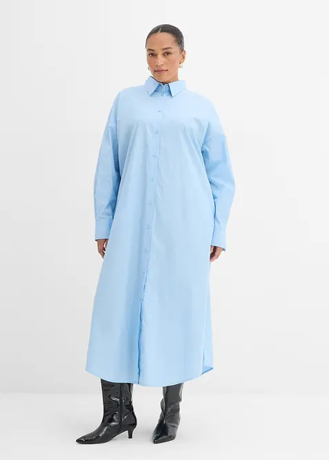 Skjortkl&auml;nning i bomull, bonprix