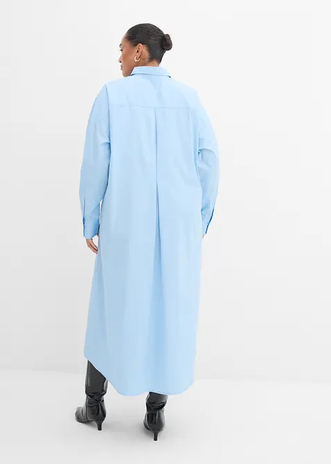 Skjortkl&auml;nning i bomull, bonprix