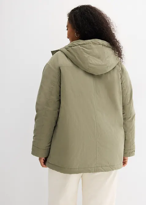 Parkas med varm vaddering, bonprix