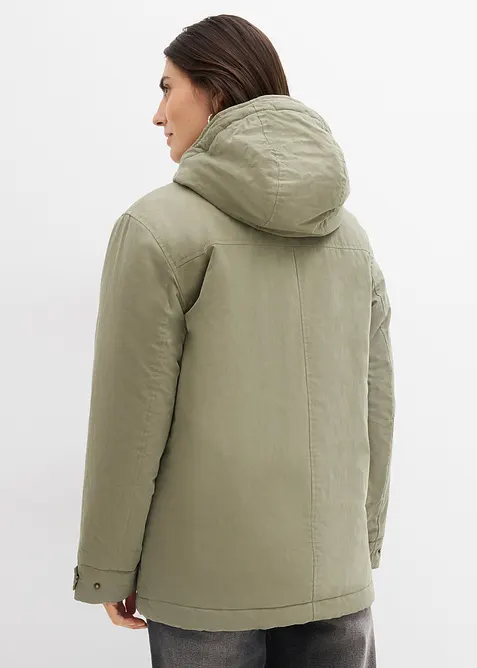 Parkas med varm vaddering, bonprix