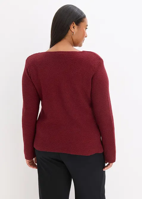 Stickad kavaj, bonprix