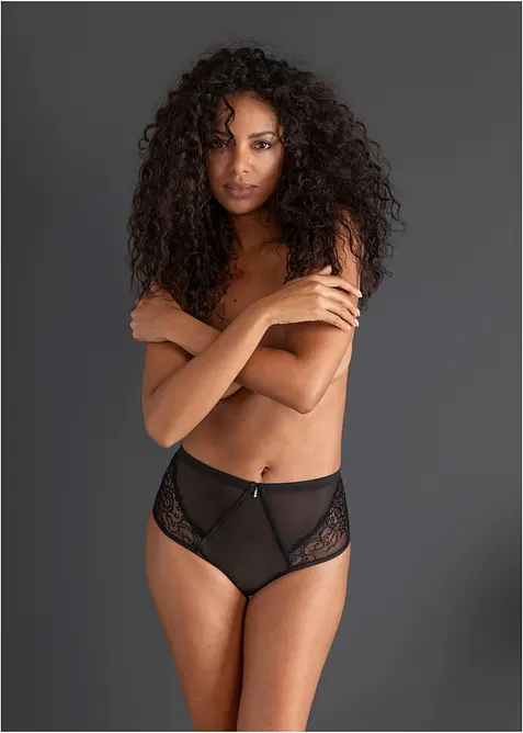 Midjetrosa med &ouml;ppen gren, bonprix