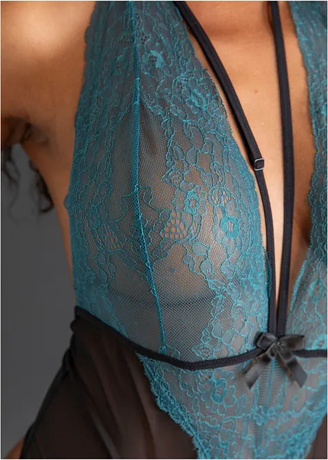 Stringbody med &ouml;ppen gren, bonprix