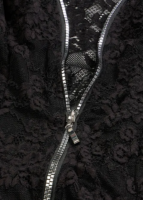 Body med dragkedja, bonprix