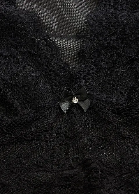 Stringbody med &ouml;ppen gren, bonprix