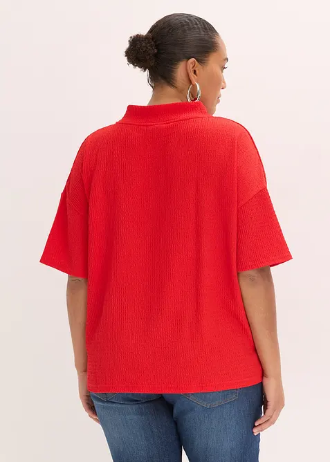 Cr&eacute;petopp med struktur, bonprix