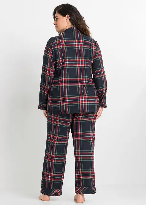 V&auml;vd flanellpyjamas, bonprix