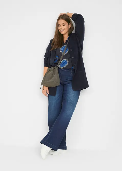 Blustunika i mjuk viskos, bonprix