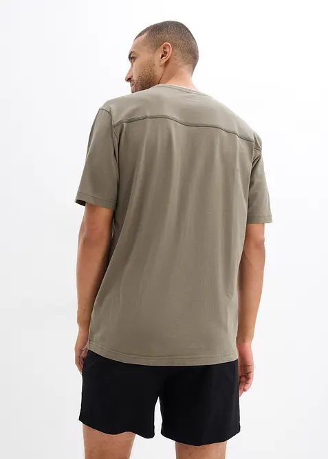 Kort pyjamas med mjuk bomull, bonprix