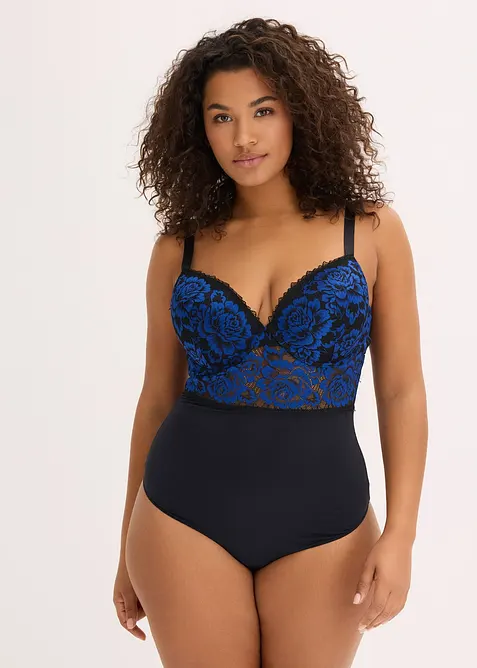 Stringbody i spets, bonprix