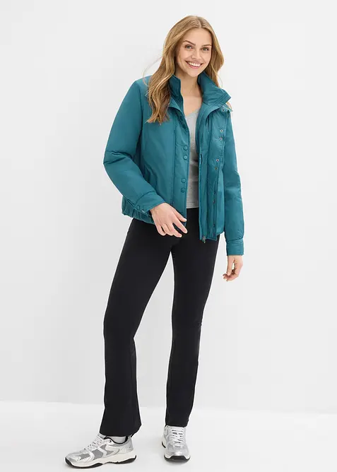 Vattenavvisande jacka med extrakrage, bonprix