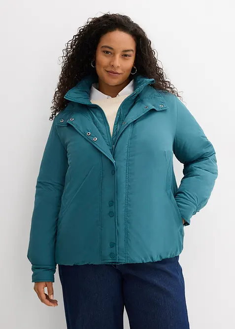 Vattenavvisande jacka med extrakrage, bonprix