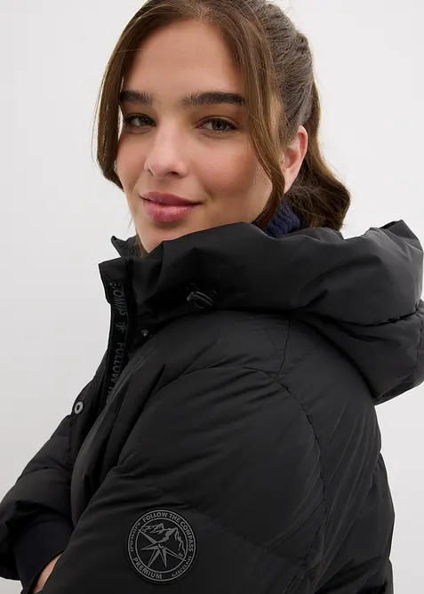 Vattenavvisande dunkappa med &aring;tervunnet dun, bonprix