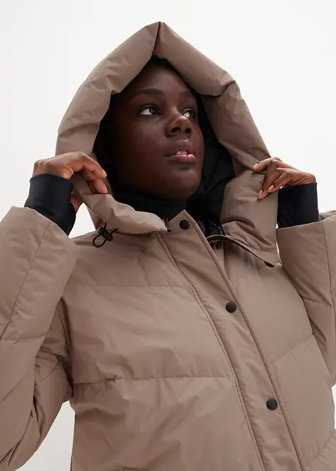 Vattenavvisande dunkappa med &aring;tervunnet dun, bonprix