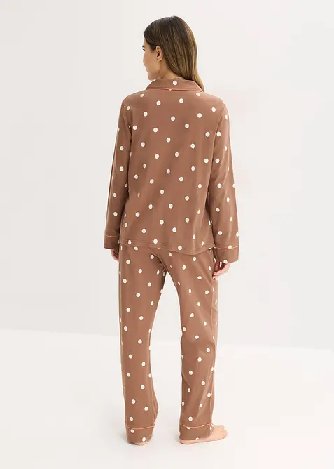 Pyjamas av mjuk bomull, bonprix