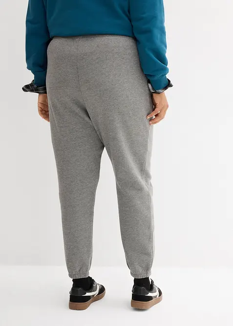 Trik&aring;byxa med l&aring;g gren i bomullsblandning, bonprix