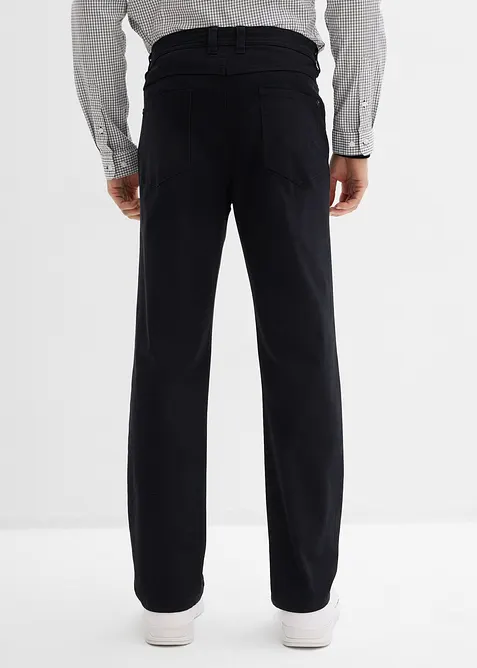 Stretchbyxa i klassisk modell med bekv&auml;m midja, Straight, bonprix