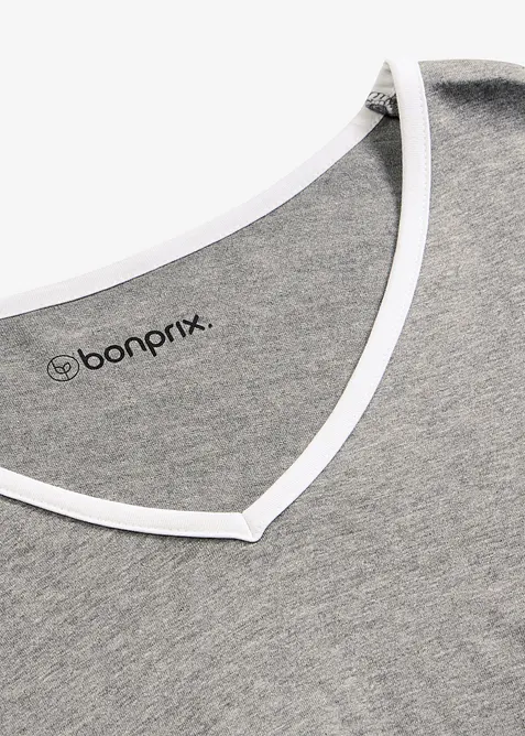 Pyjamas med mjuk bomull, bonprix