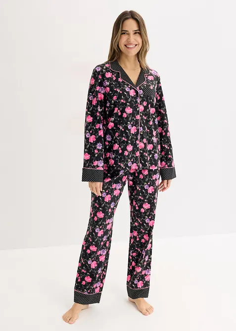 Pyjamas i bomull, bonprix