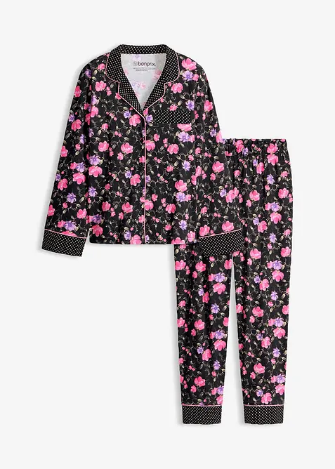 Pyjamas i bomull, bonprix