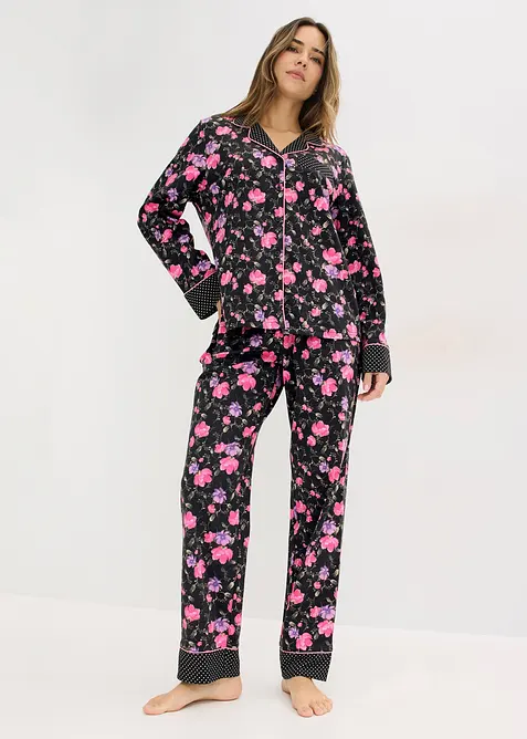 Pyjamas i bomull, bonprix