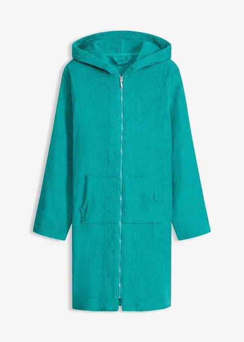 Frott&eacute;badrock av ekologisk bomull med dragkedja, bonprix