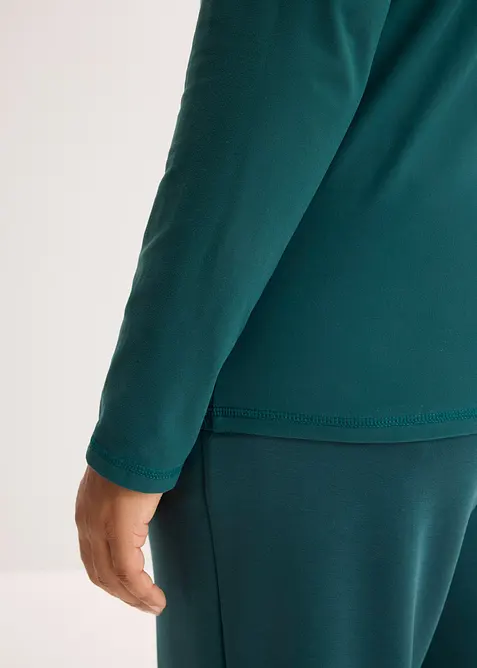 V&auml;rmande funktionsjacka med halv dragkedja, bonprix