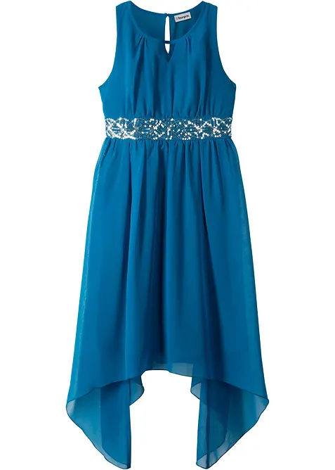 Chiffongkl&auml;nning med paljetter, bonprix