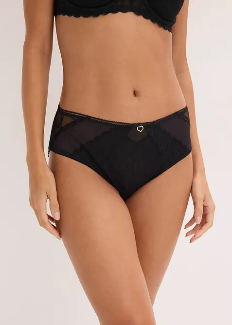 Maxitrosa med skir spets, bonprix