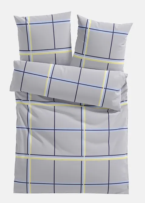 P&aring;slakanset med rutm&ouml;nster, bonprix