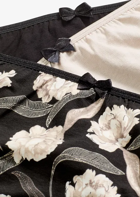 Maxitrosa med behaglig bomull (4-pack), bonprix