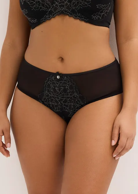 Maxitrosa med skir spets, bonprix