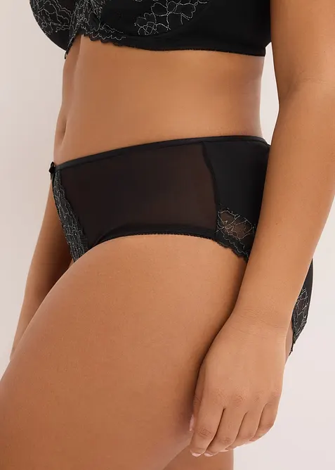 Maxitrosa med skir spets, bonprix