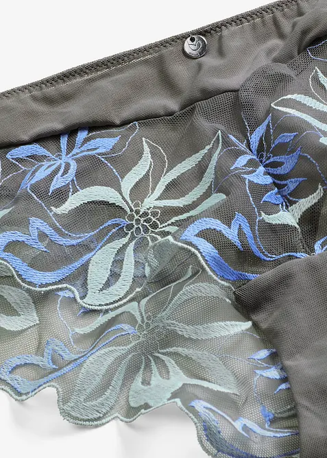 Hipstertrosa med skirt broderi, bonprix