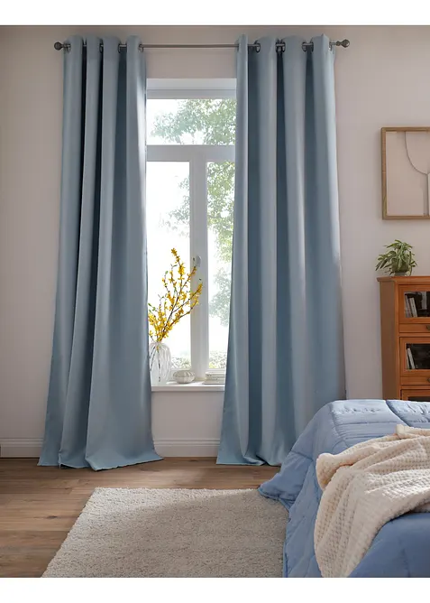 M&ouml;rkl&auml;ggande gardin, finns i flera storlekar (1 styck), bonprix