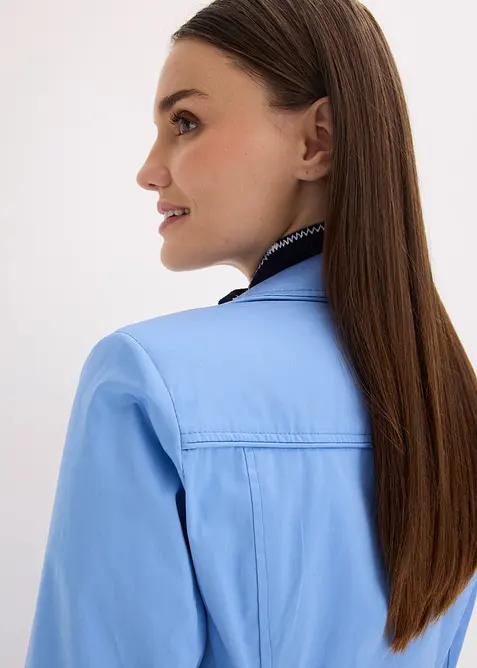 Trenchcoat av bomull, bonprix