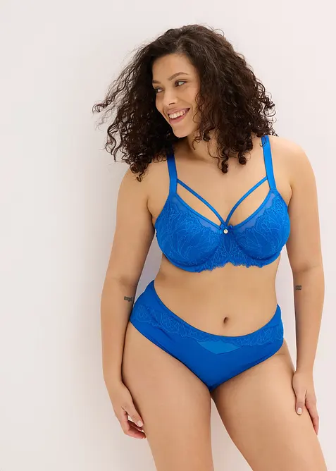 Maxitrosa med skir spets, bonprix