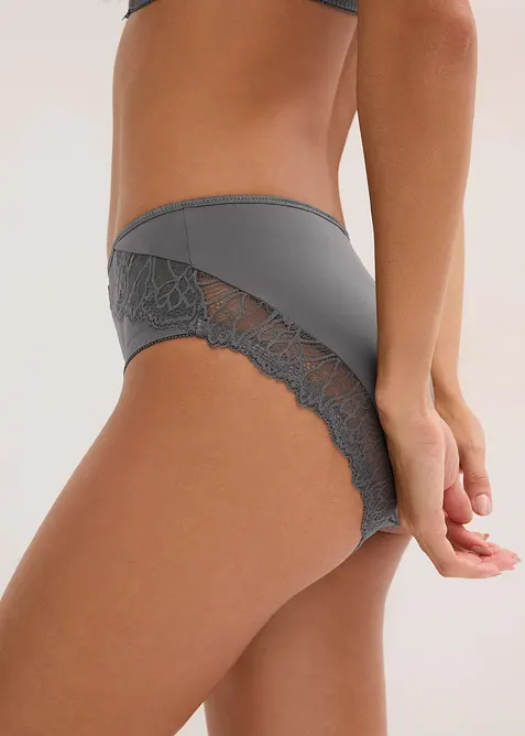 Maxitrosa med skir spets, bonprix