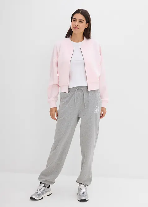 Blusjacka i trik&aring; av mjuk viskosmix, bonprix