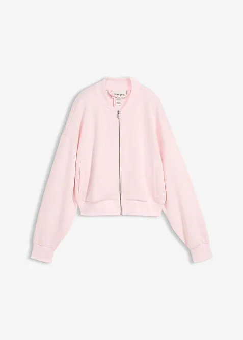 Blusjacka i trik&aring; av mjuk viskosmix, bonprix