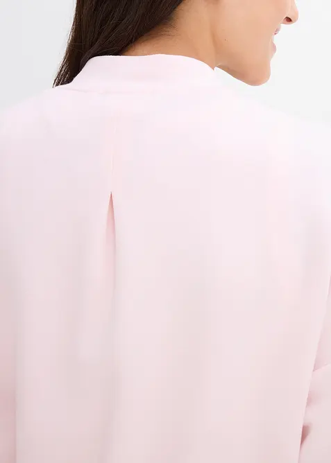 Blusjacka i trik&aring; av mjuk viskosmix, bonprix