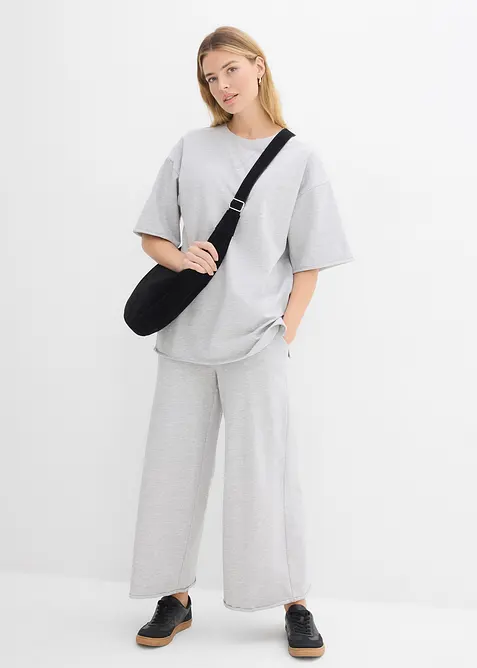 L&aring;ng sweatshirt i bomull, bonprix