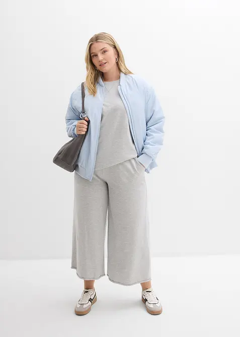 L&aring;ng sweatshirt i bomull, bonprix