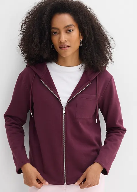 Munkjacka med &aring;tervunnen polyester, bonprix