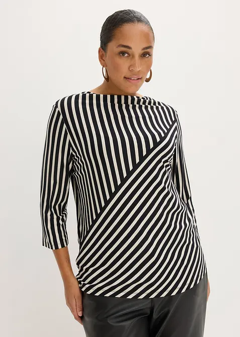 Topp av mjuk viskosmix, bonprix