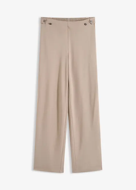 Jerseybyxa med dekorativa slejfar, bonprix