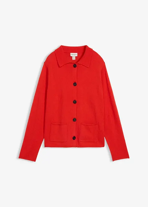 Cardigan i viskosmix, bonprix
